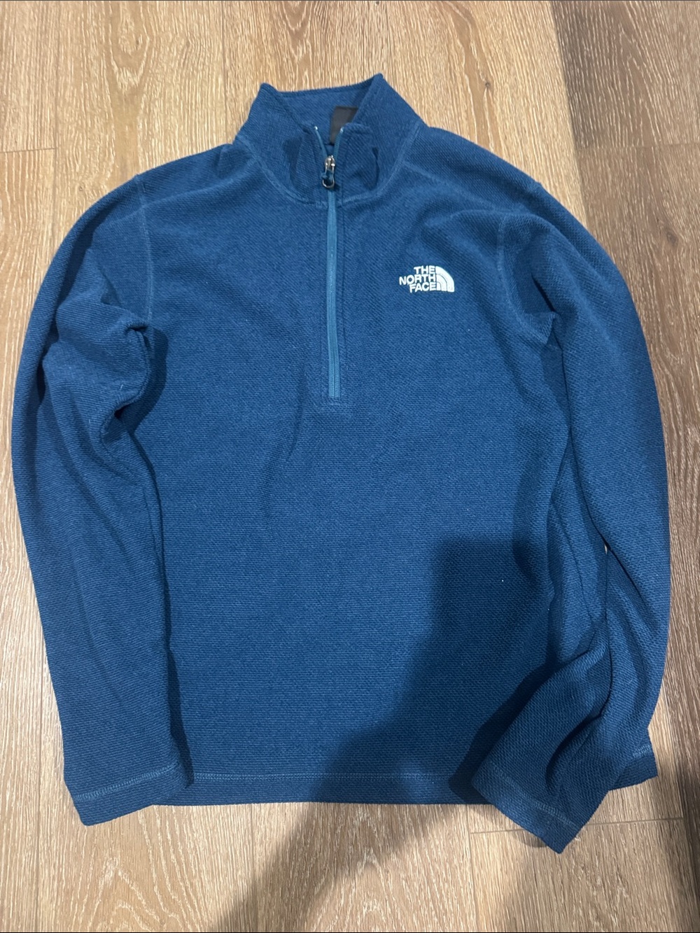 The North Face Men's Navy Blue Quarter-Zip Sweater